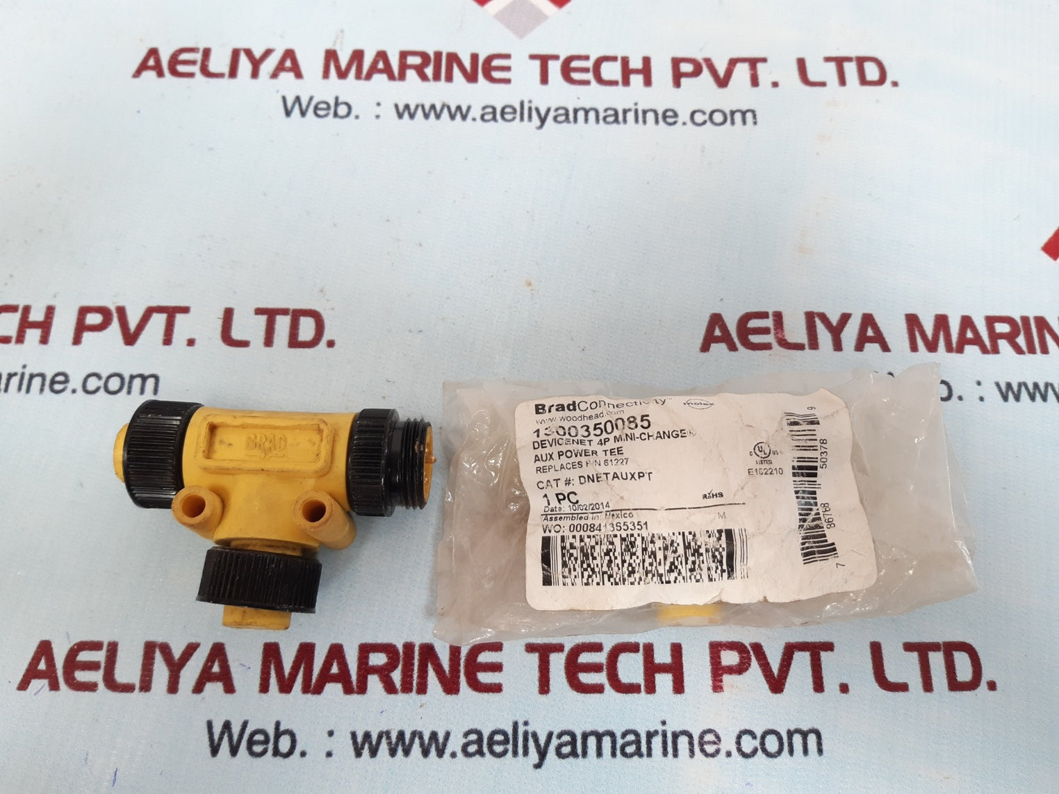 Brad connectivity devicenet 4p mini-change power tee