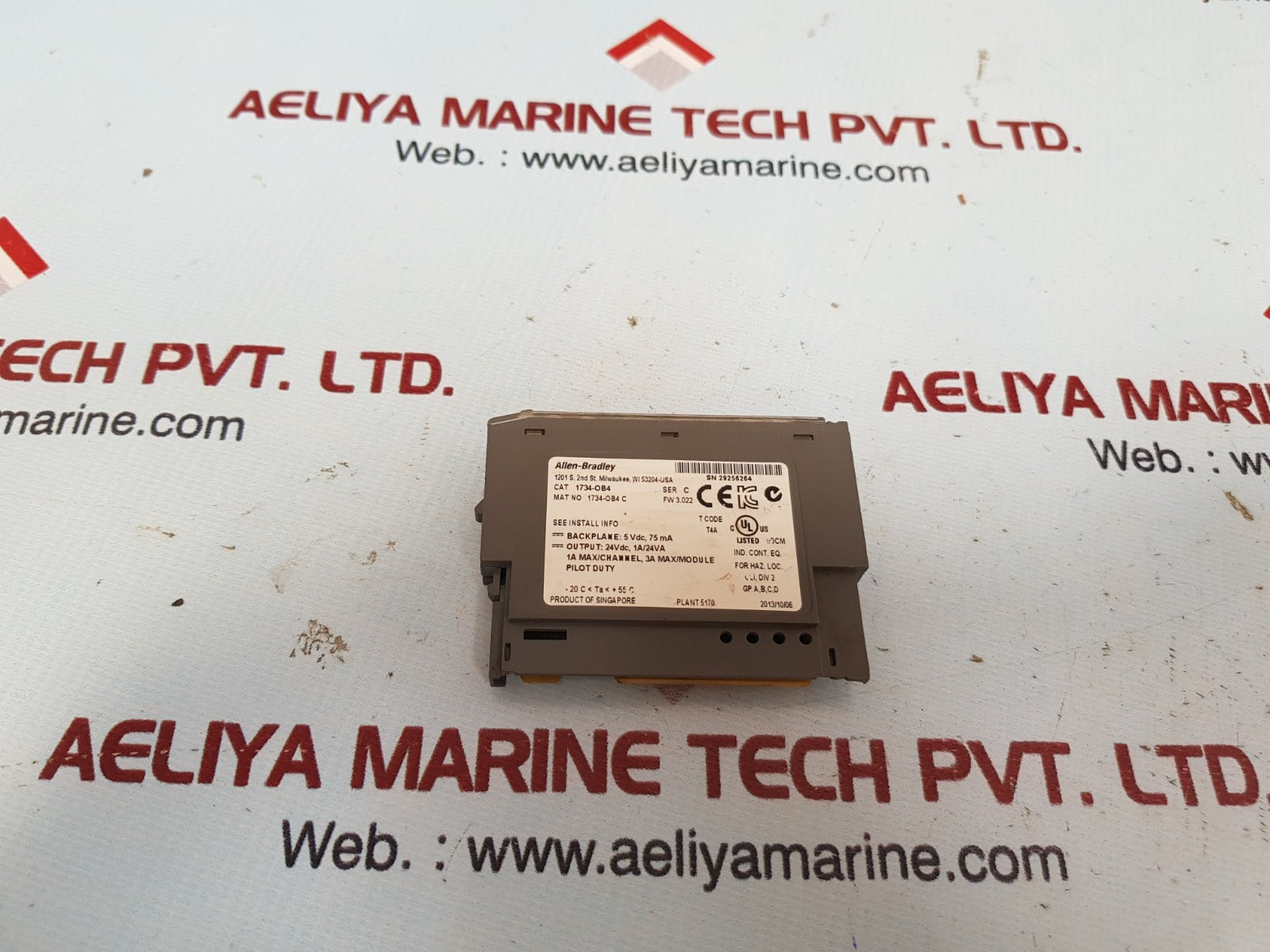 Allen-bradley 1734-ob4 ser C point i/o output module