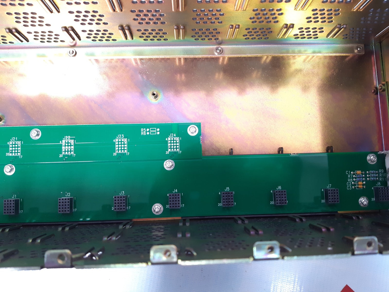 Honeywell 900r08-0101  8 i/o slot rack controller