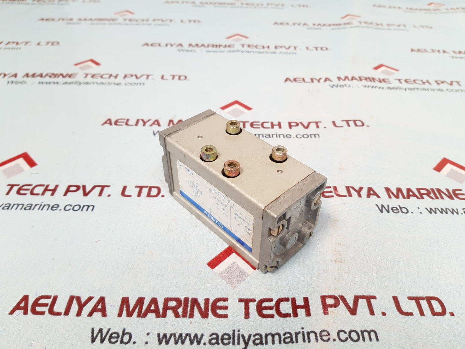 Festo 10855 j-5/2-1/4-d-1 pilot operated valve