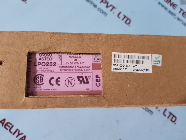 Astec lpq252 power supply