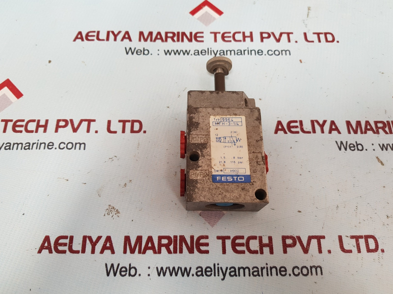 Festo 9964 mfh-3-1/4 solenoid valve 1,5...8 bar