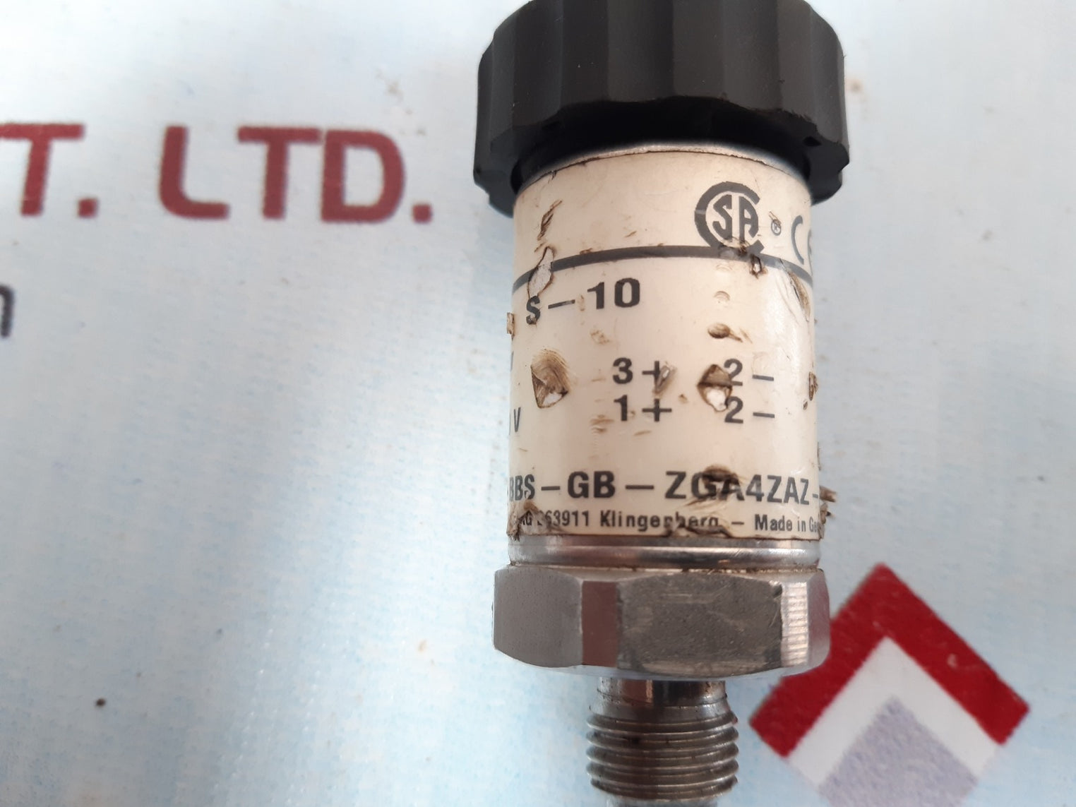 Wika s-10 pressure transmitter