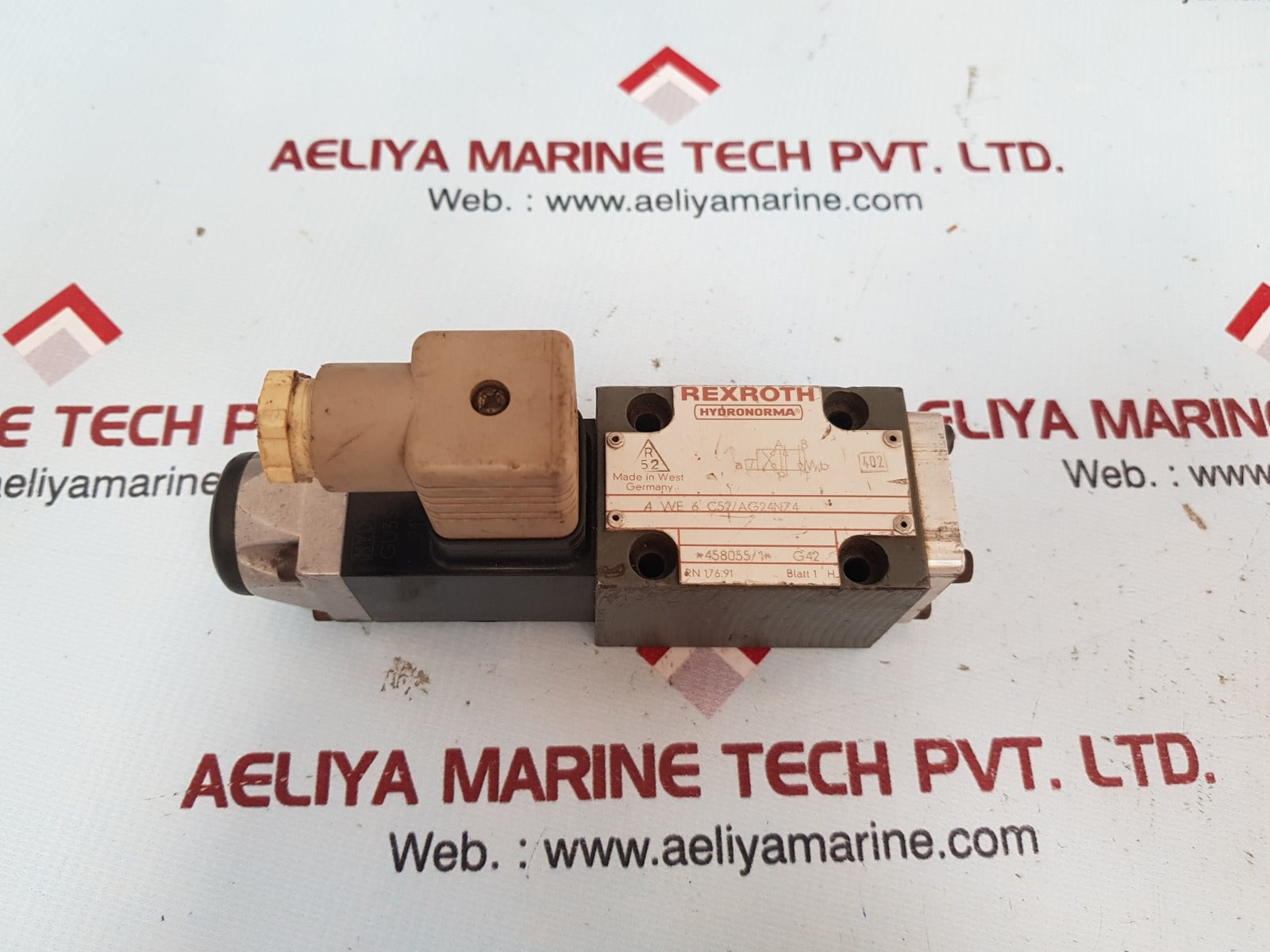 Rexroth 4 we 6 c52/ag24nz4 hydraulic directional control valve