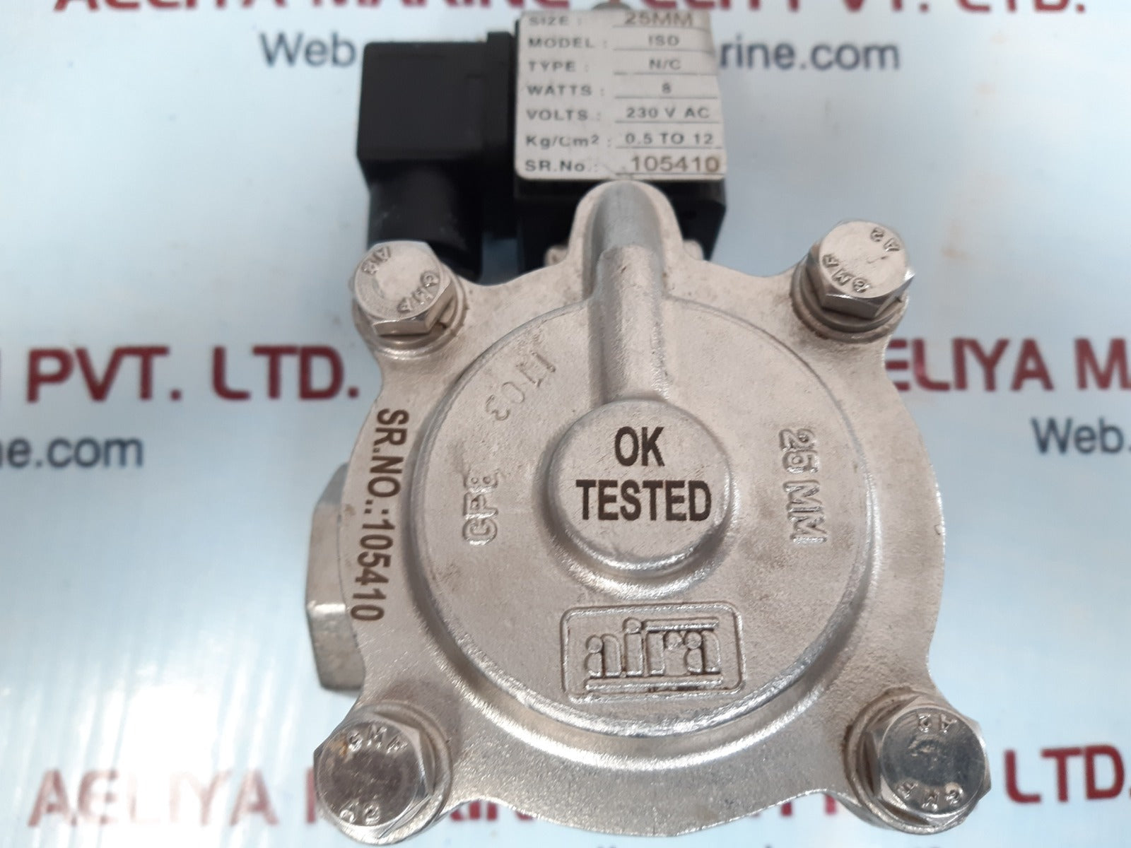 Aira cf8 solenoid valve