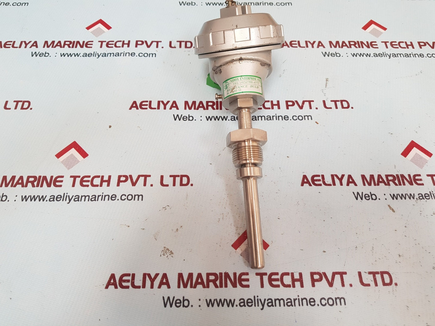 Nidox pt=100 ohm resistance bulb.
