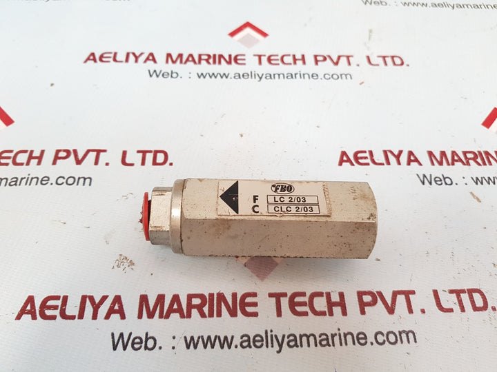 Fbo lc 2/03 solenoid valve