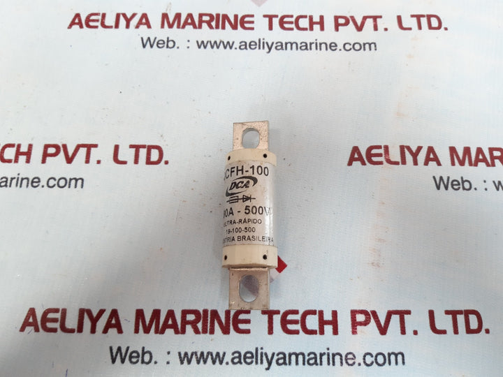 Set of 8x Dca dcfh-100 fuse 100a-500v