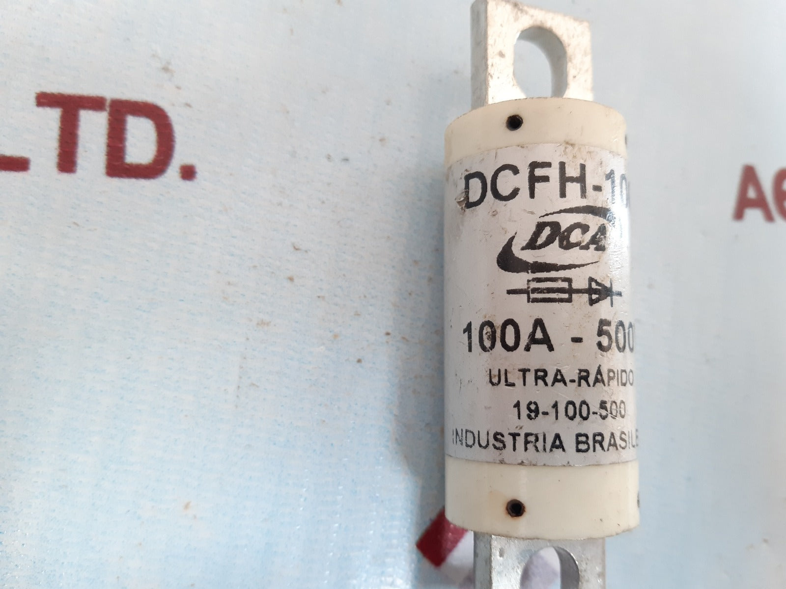 Set of 8x Dca dcfh-100 fuse 100a-500v