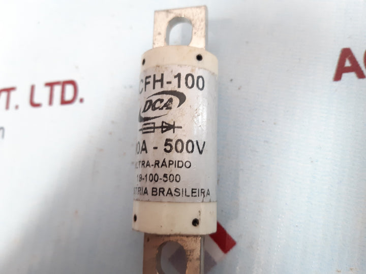 Set of 8x Dca dcfh-100 fuse 100a-500v