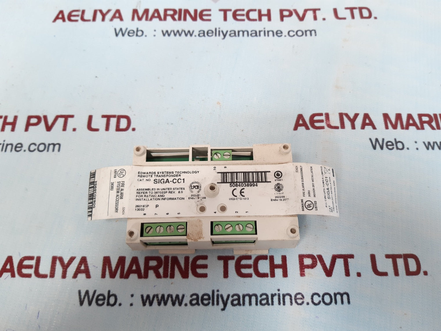 Edwards systems siga-cc1 single input module 