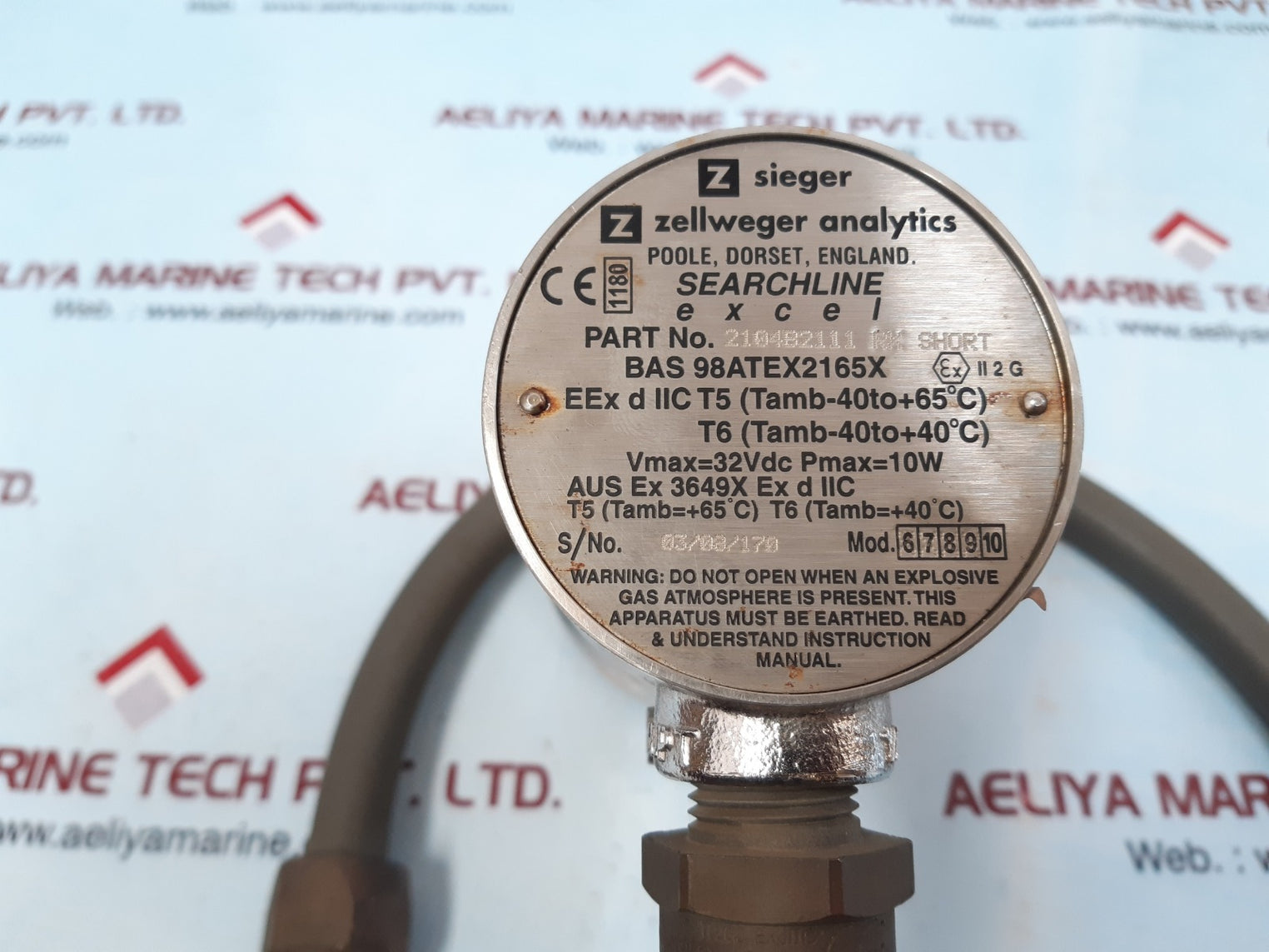 Z sieger 2104b2111 rx short flammeble gas detector