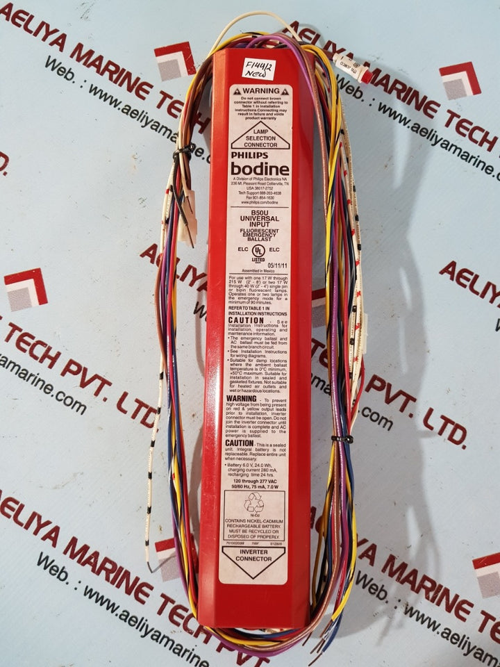 Philips bodine b50u fluorescent emergency ballast
