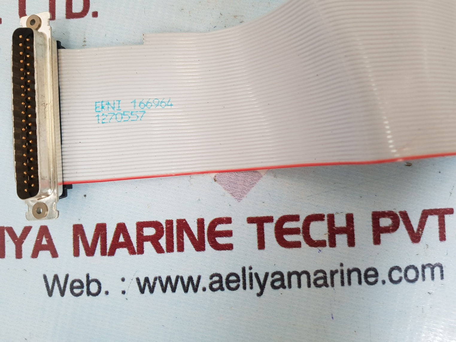 set of 10x Erni 166964 cable assembly ribbon