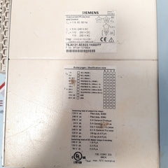 Siemens 7sj6121-5eb22-1ha0/ff overcurrent protection