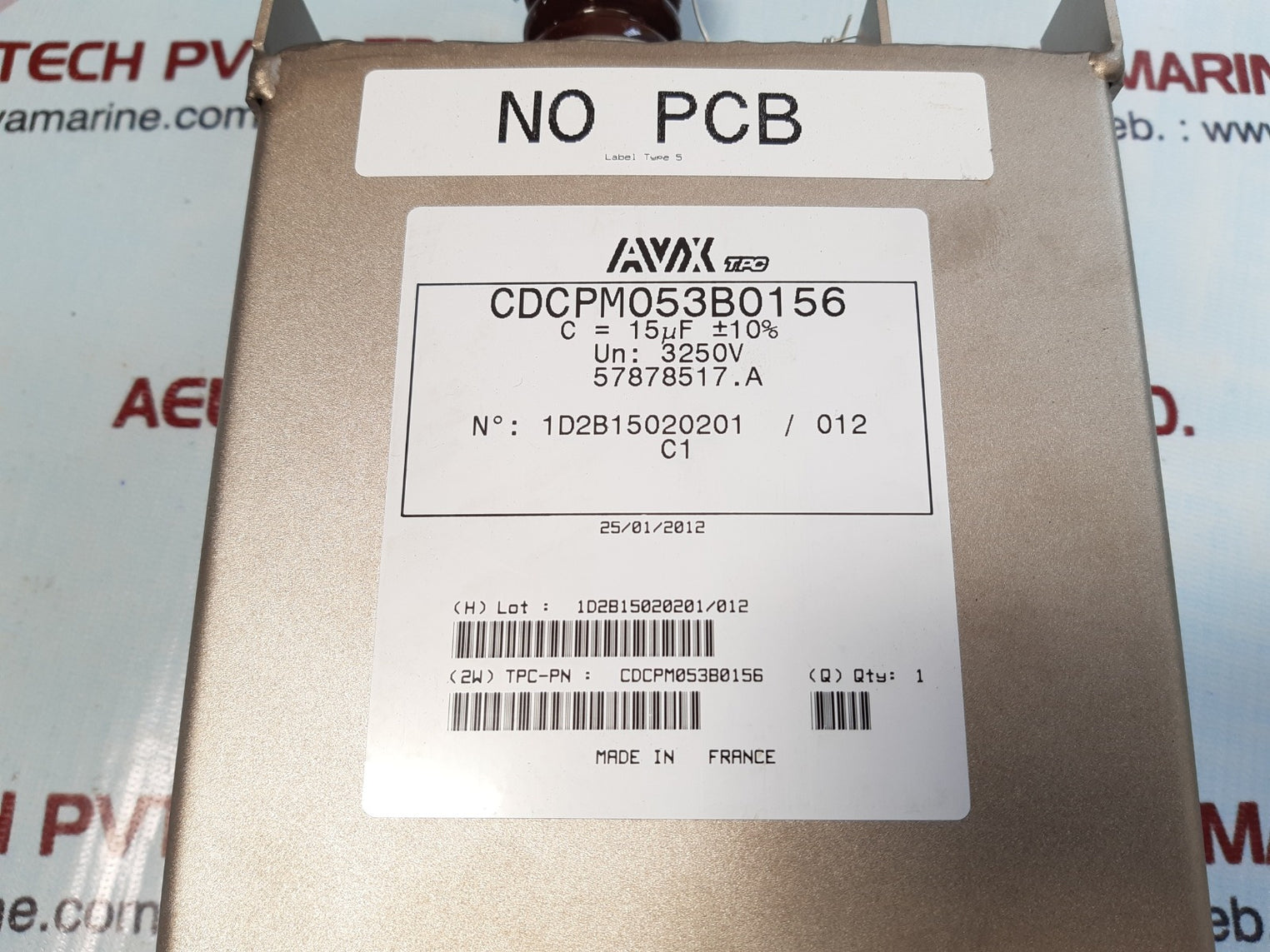 Avx tpc cdcpm053b0156 