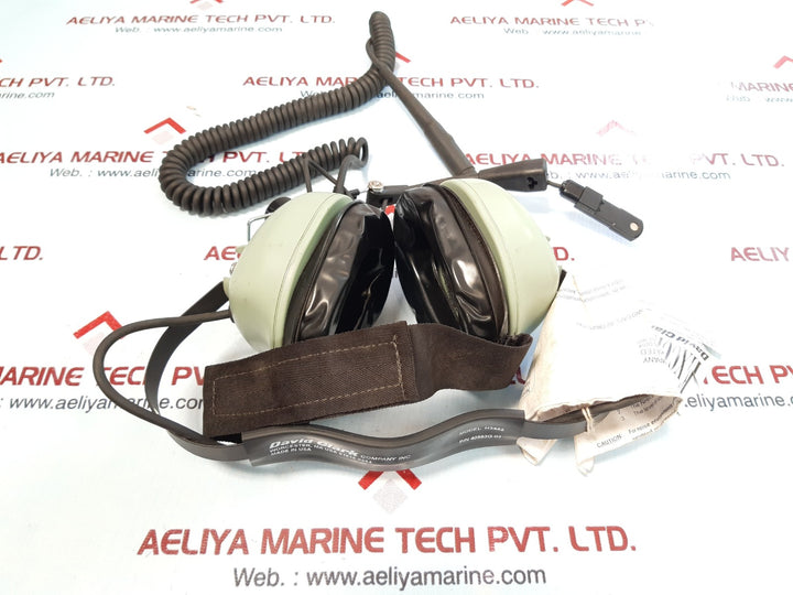 David clark h3442 40583g-03 headset