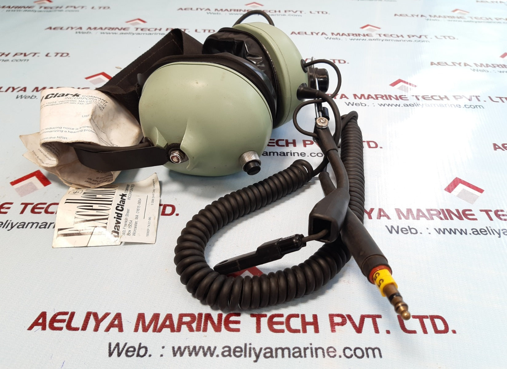 David clark h3442 40583g-03 headset