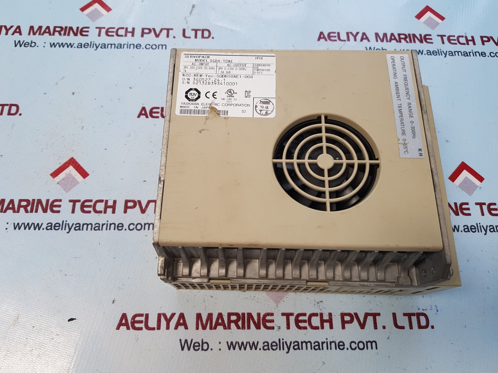 Yaskawa electric sgdh-10ae servopack