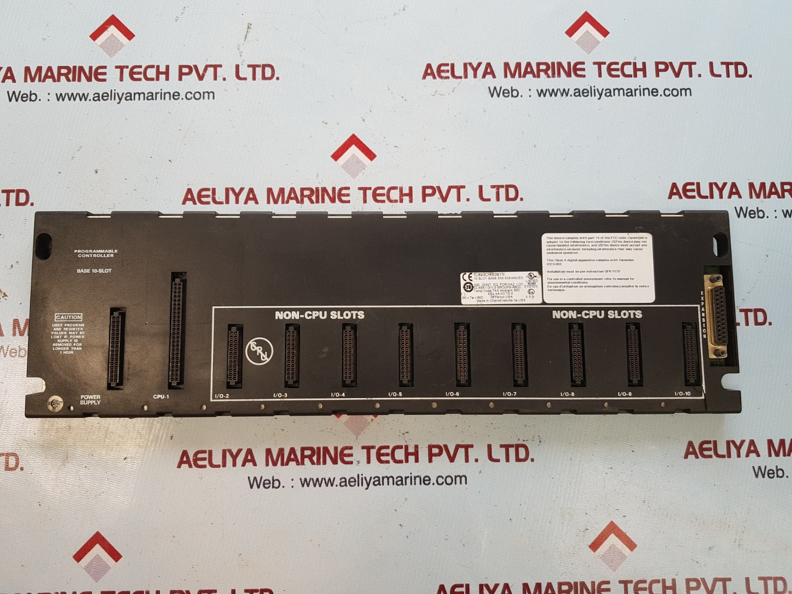 Ge fanuc ic693chs391n 10-solt programmable controller