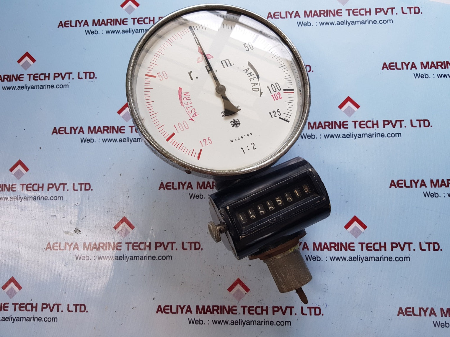 Tsujide-seisaku 138783 rpm meter 