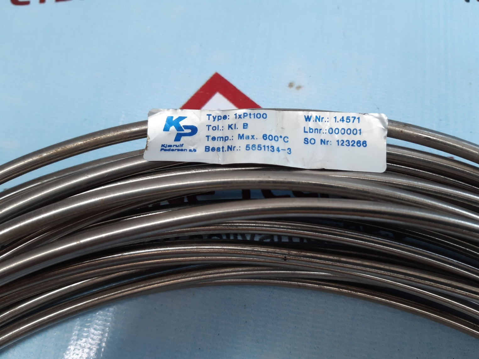 Kjaerulf pedersen 1xpt100 temperature sensor