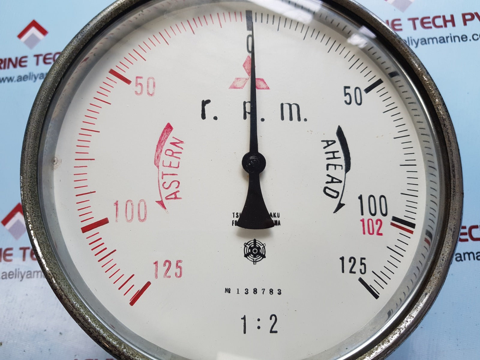 Tsujide-seisaku 138783 rpm meter 