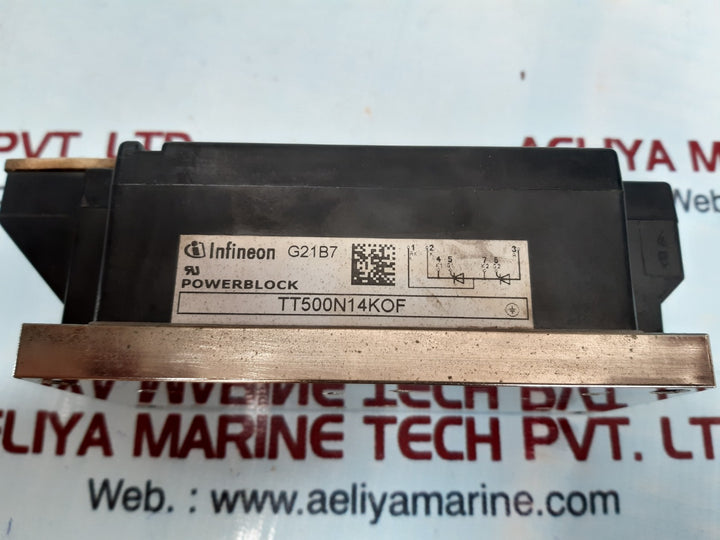 Infineon tt500n14kof powerblock module