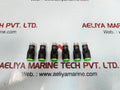 Set of 6x Omron a3ct-7021 lighted pushbutton switch