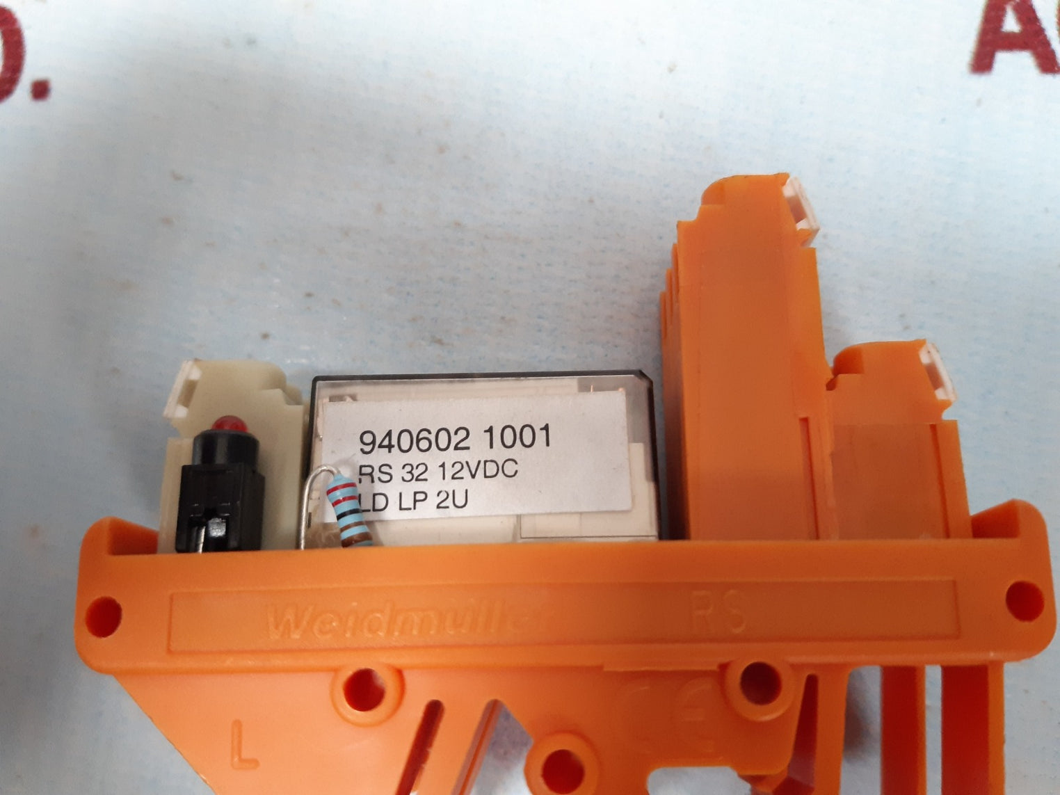Weidmuller rs 32 relay module 940602 1001