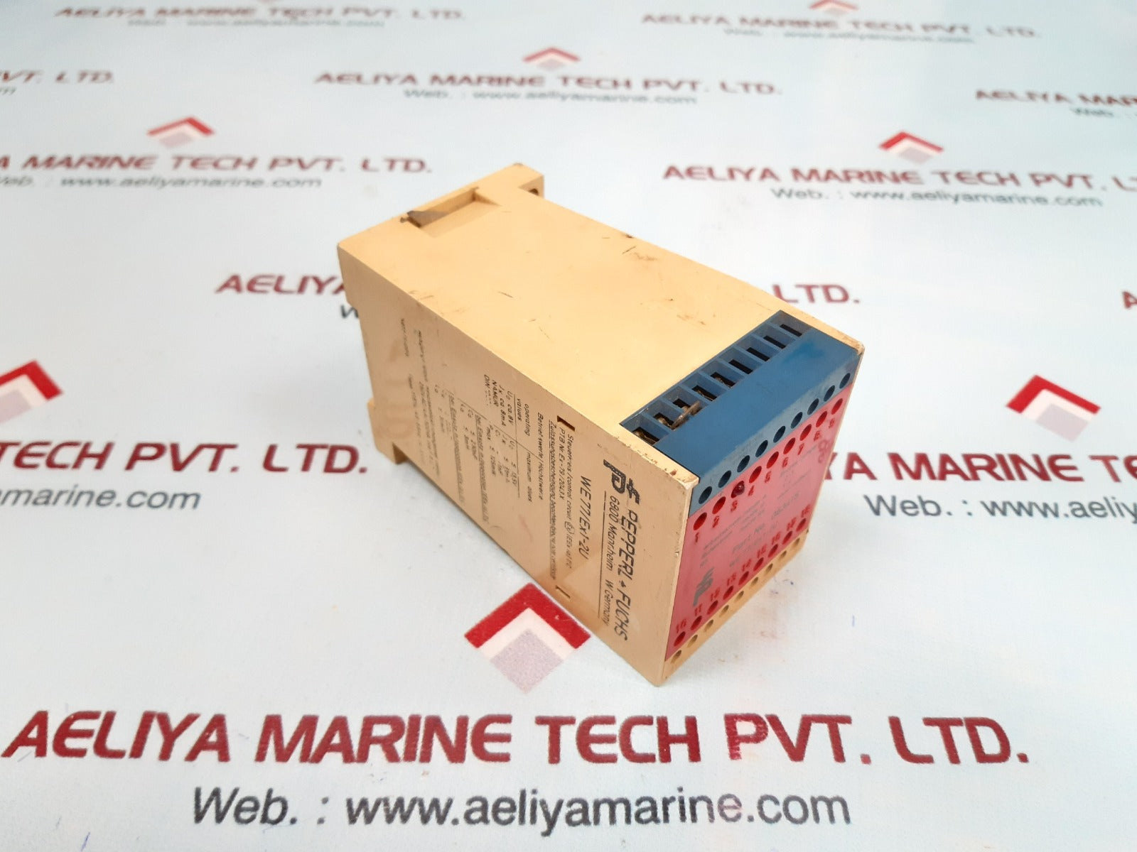 pepperl+fuchs we77/ex1-2u 06341s isolated switch amplifire relay 06341s