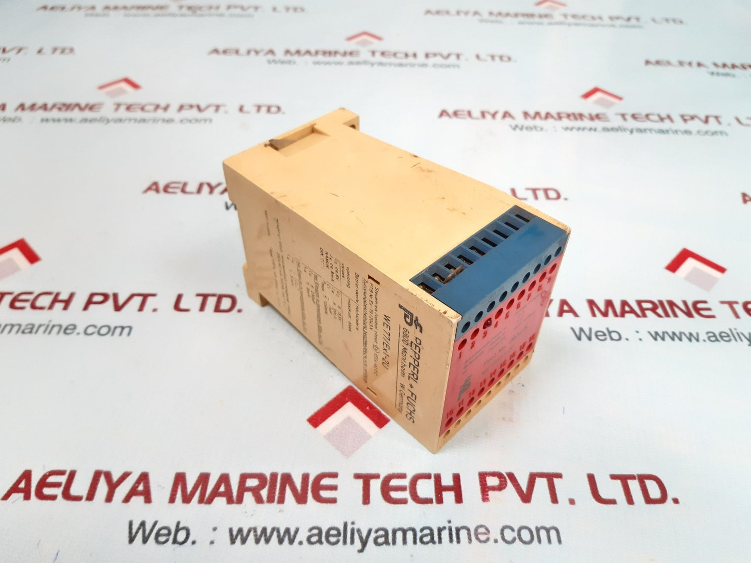 pepperl+fuchs we77/ex1-2u 06341s isolated switch amplifire relay 06341s