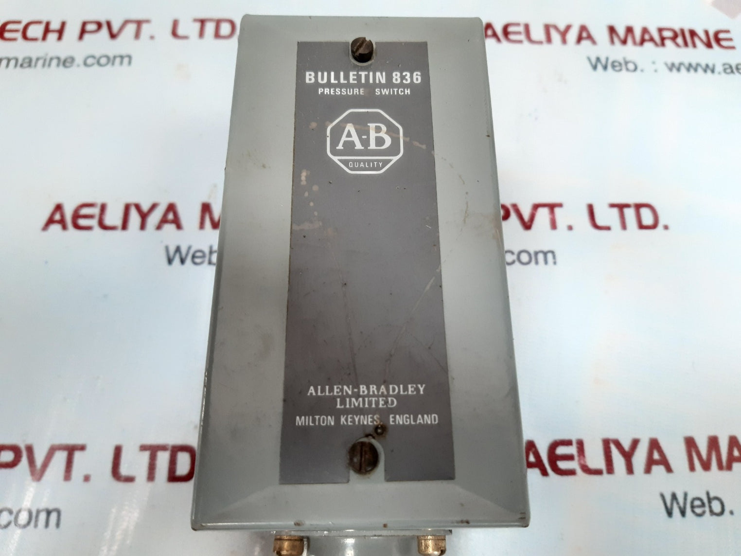 Allen-bradley bulletin 836 pressure control 