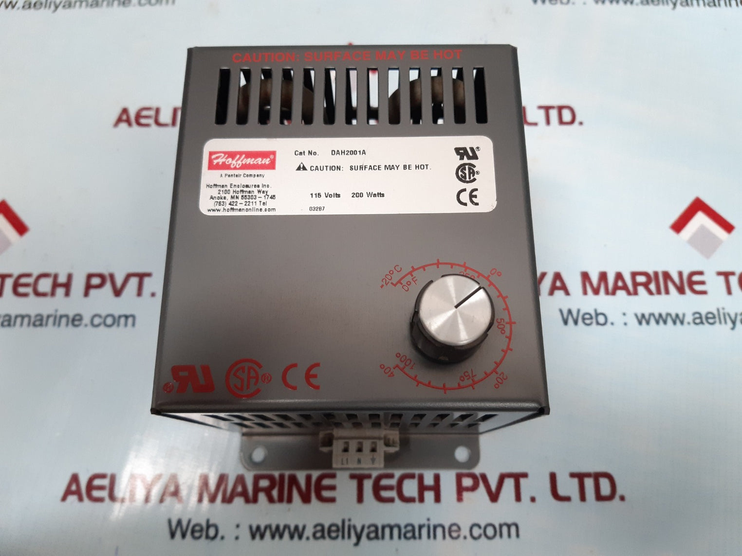 Hoffman dah2001a electric heater