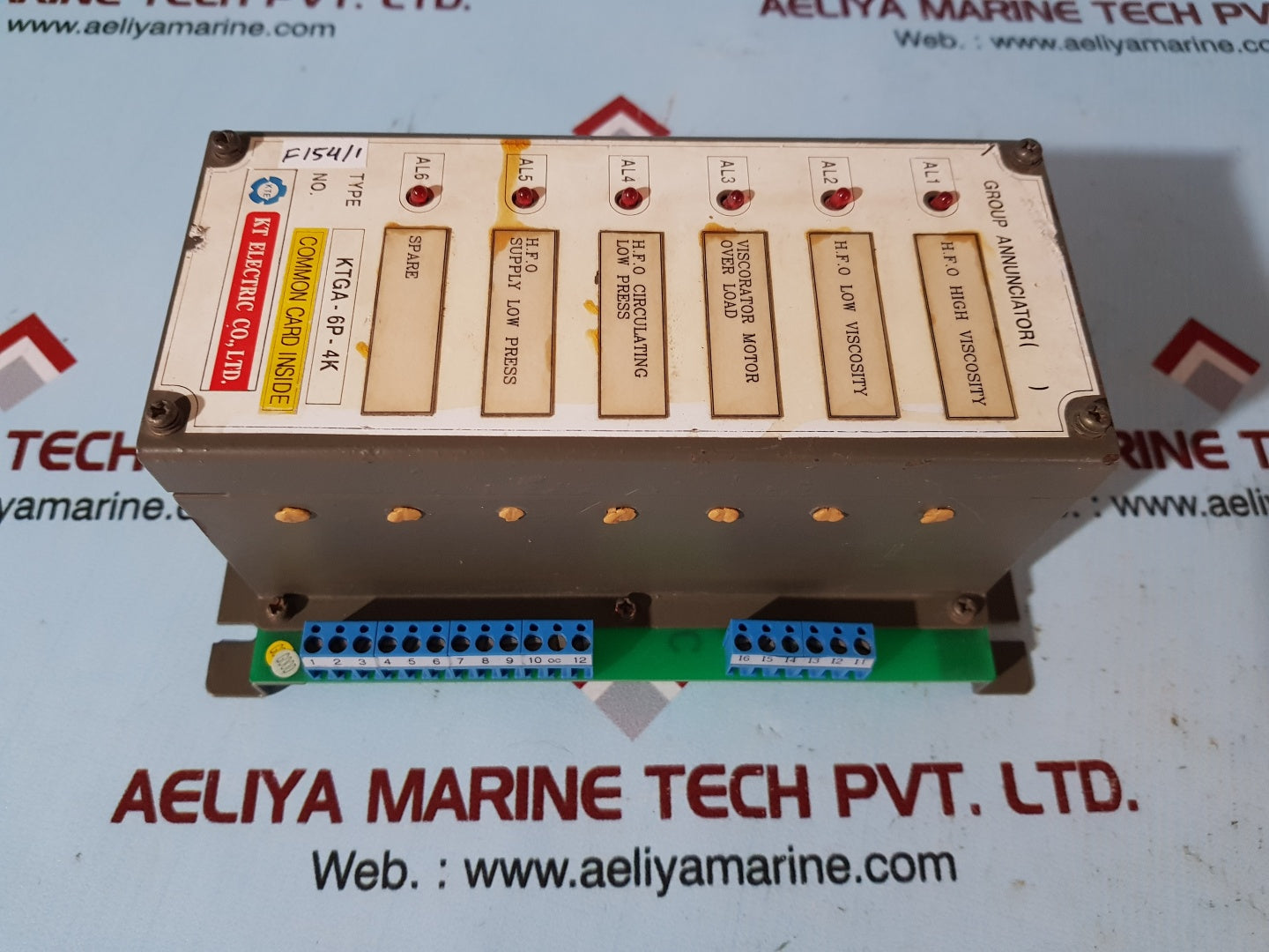 Kt ktga-6p-4k group annunciator