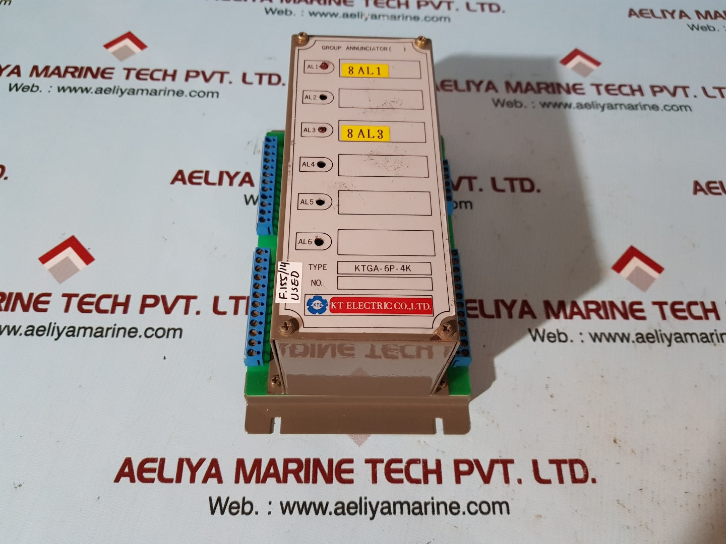 Kt electric ktga-6p-4k group annunciator