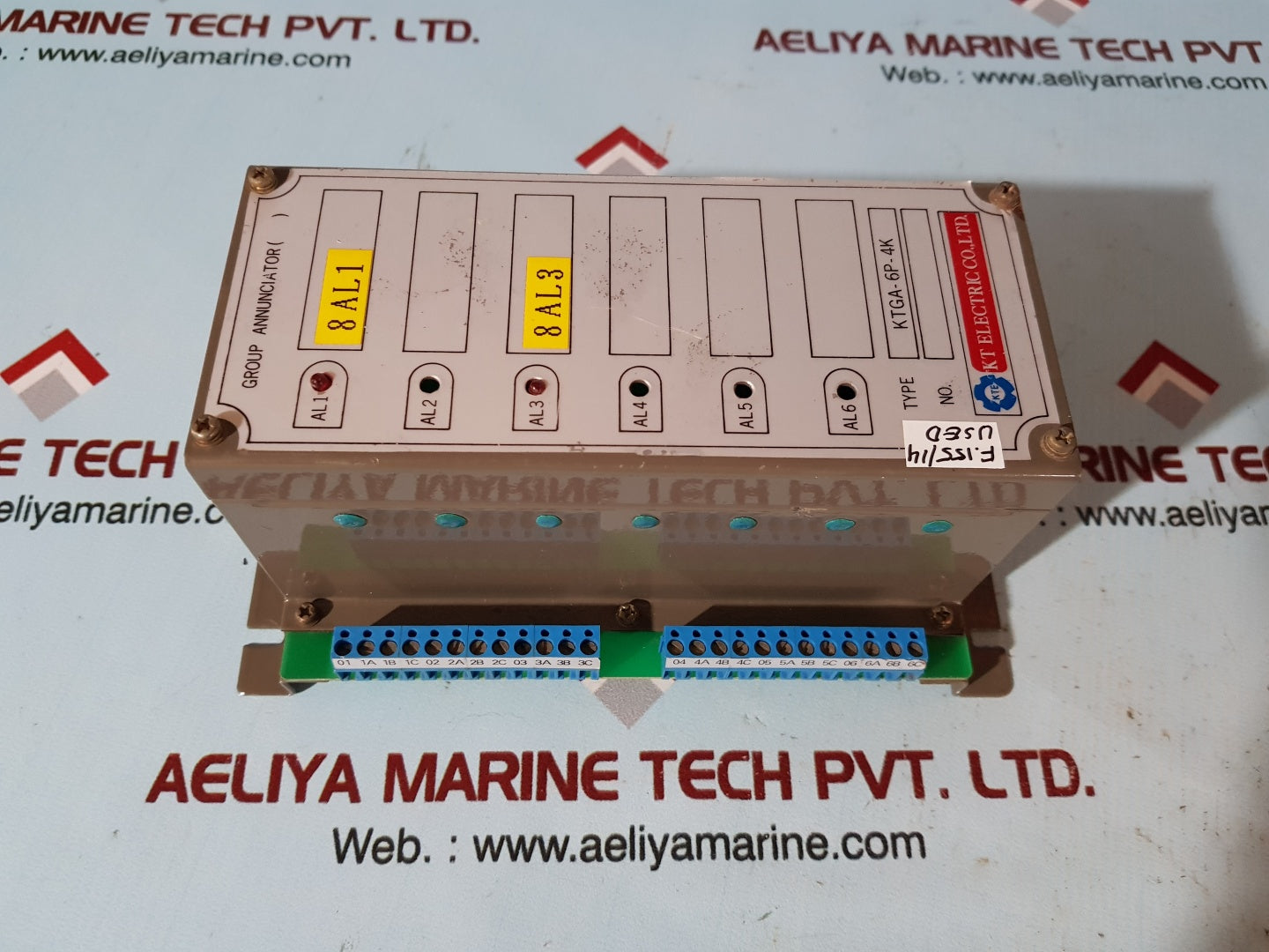 Kt electric ktga-6p-4k group annunciator