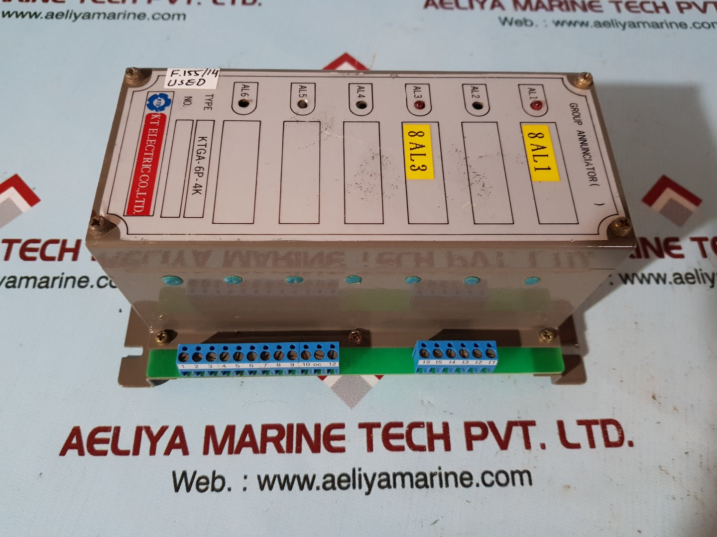Kt electric ktga-6p-4k group annunciator