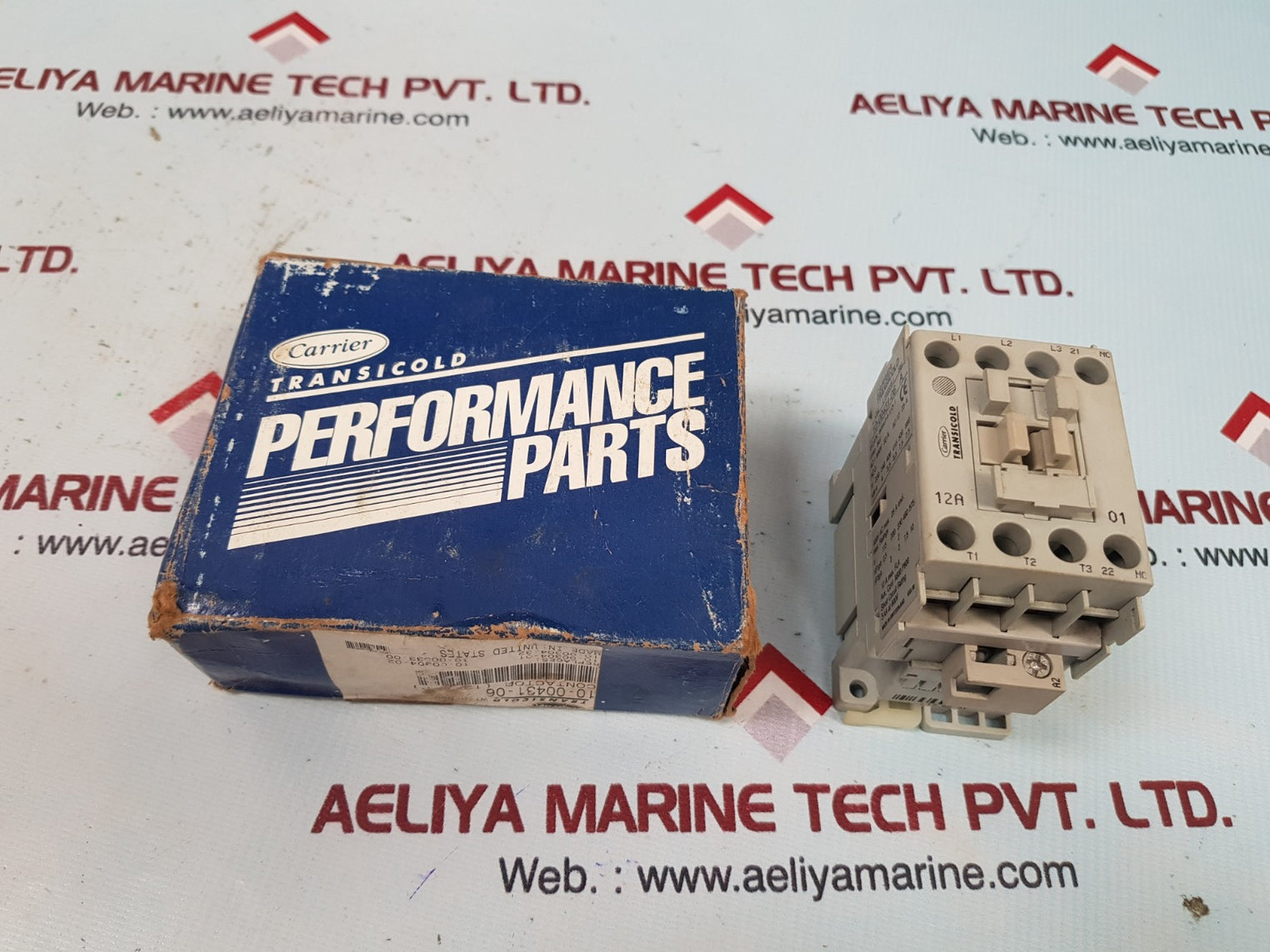 Carrier transicold 10-00431-06 magnetic contactor ser A