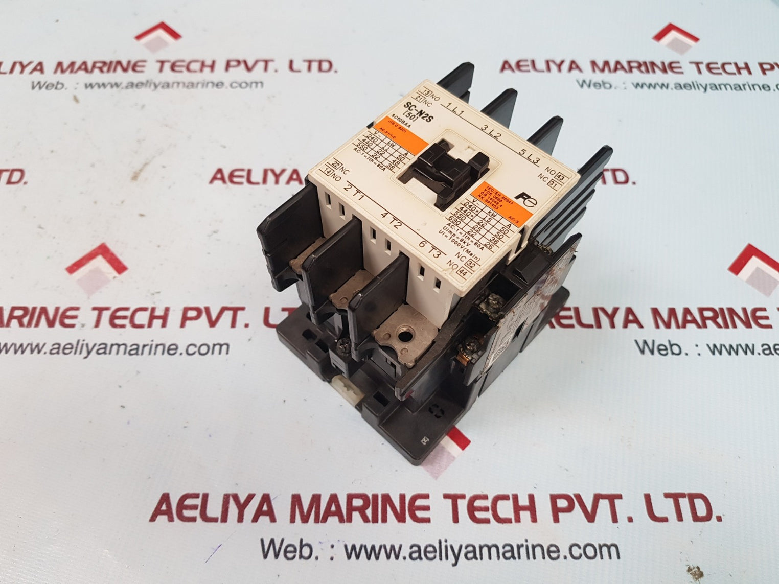 Fuji electric sc-n2s [50] sc50baa contactor 380-400v 50hz/400-440v