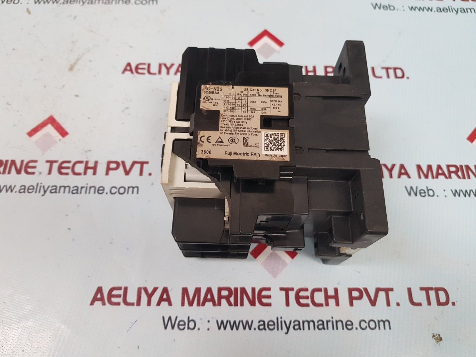 Fuji electric sc-n2s [50] sc50baa contactor 380-400v 50hz/400-440v