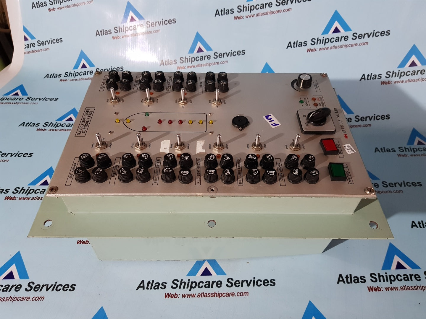 Hyun jin navigation light control panel
