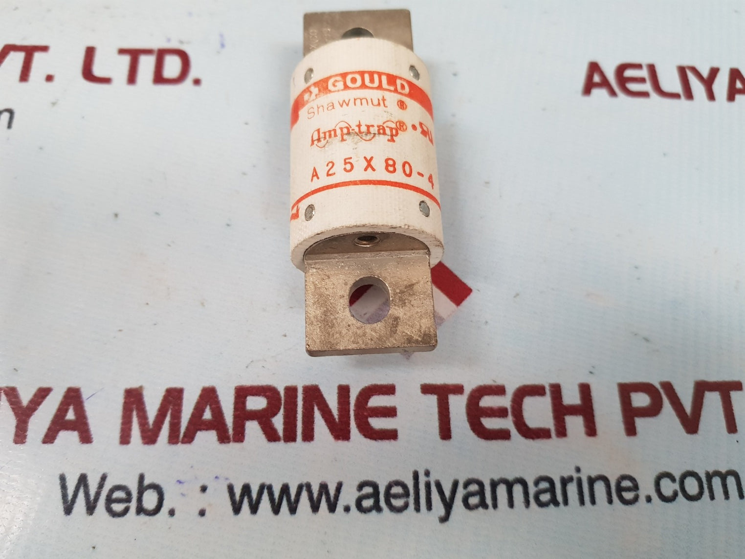 Gould shawmut a25x80-4 fuse 80amp 250vac 