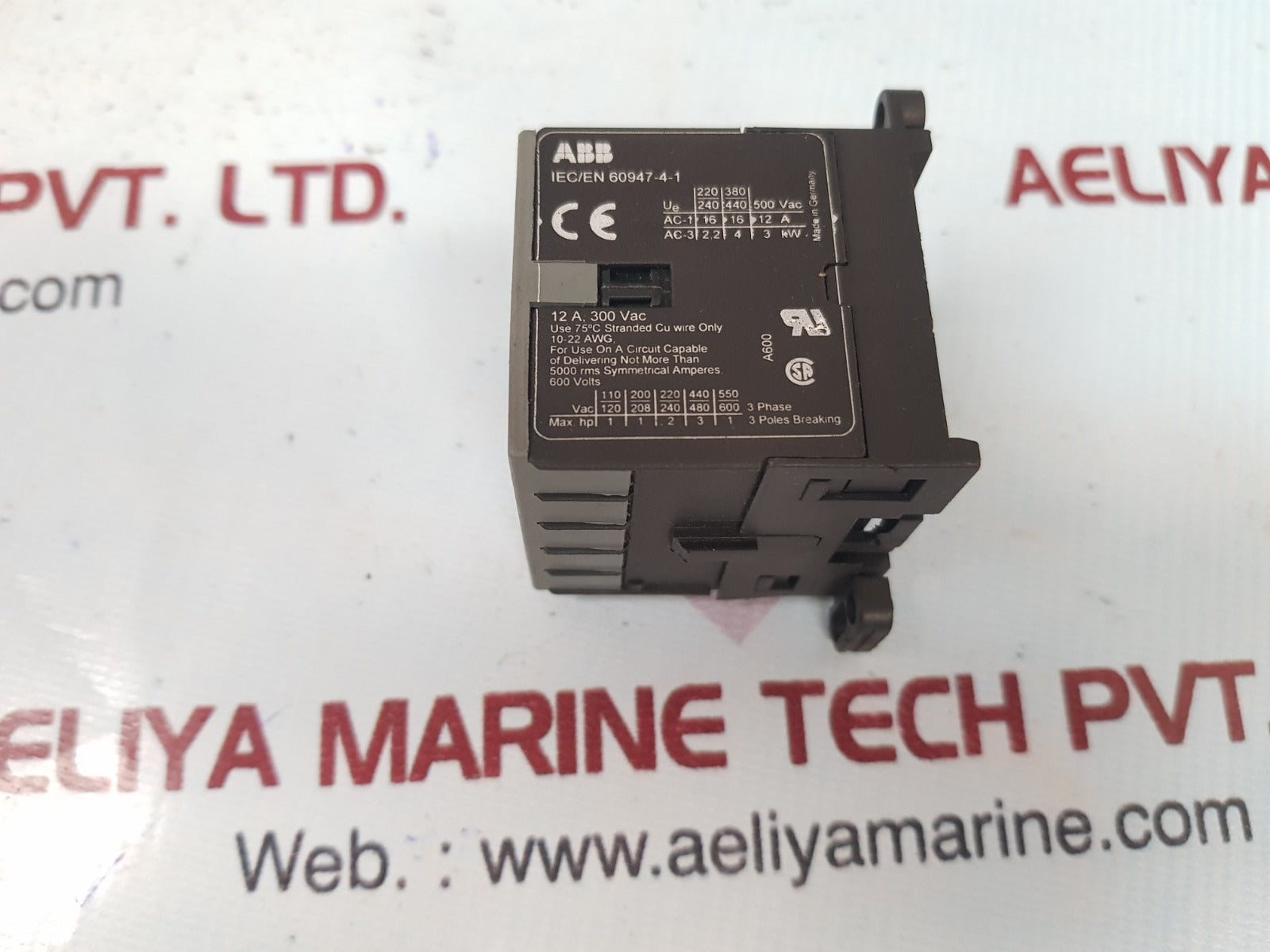 Abb B6-40-00-f Contactor Iec/En 60947-4-1 600Volt
