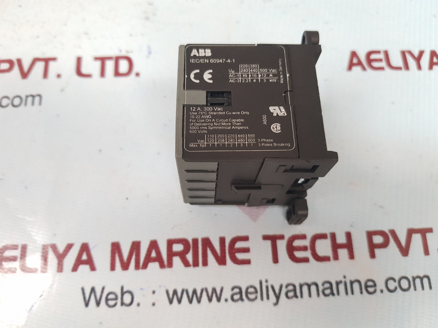 Abb B6-40-00-f Contactor Iec/En 60947-4-1 600Volt