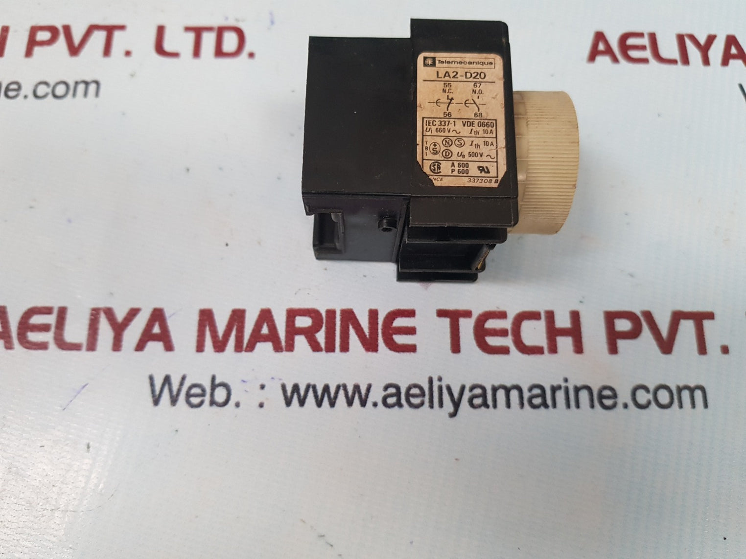 Telemecanique la2-d20 time delay module