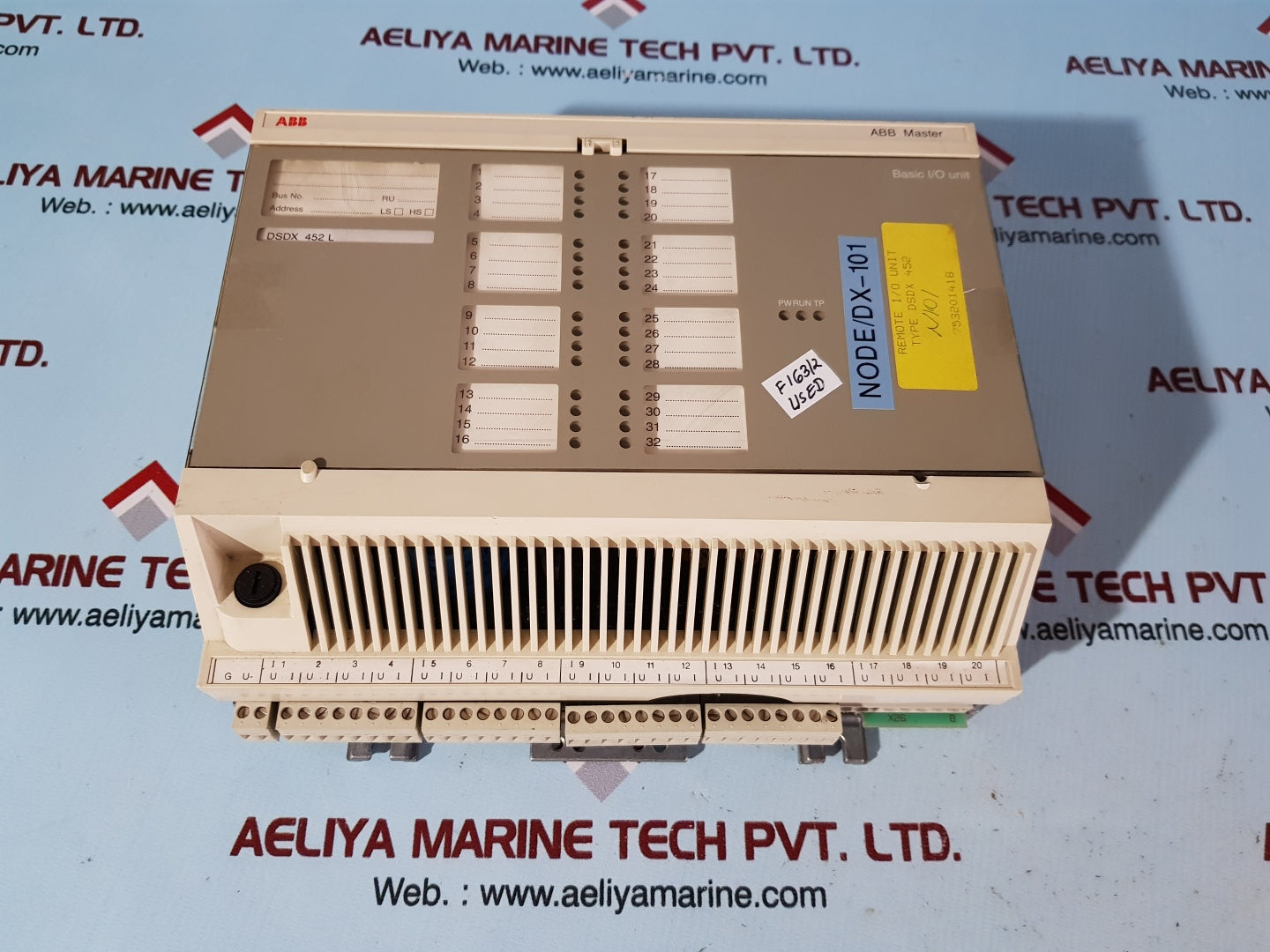 Abb dsdx 452 remote i/o unit 5716075-u