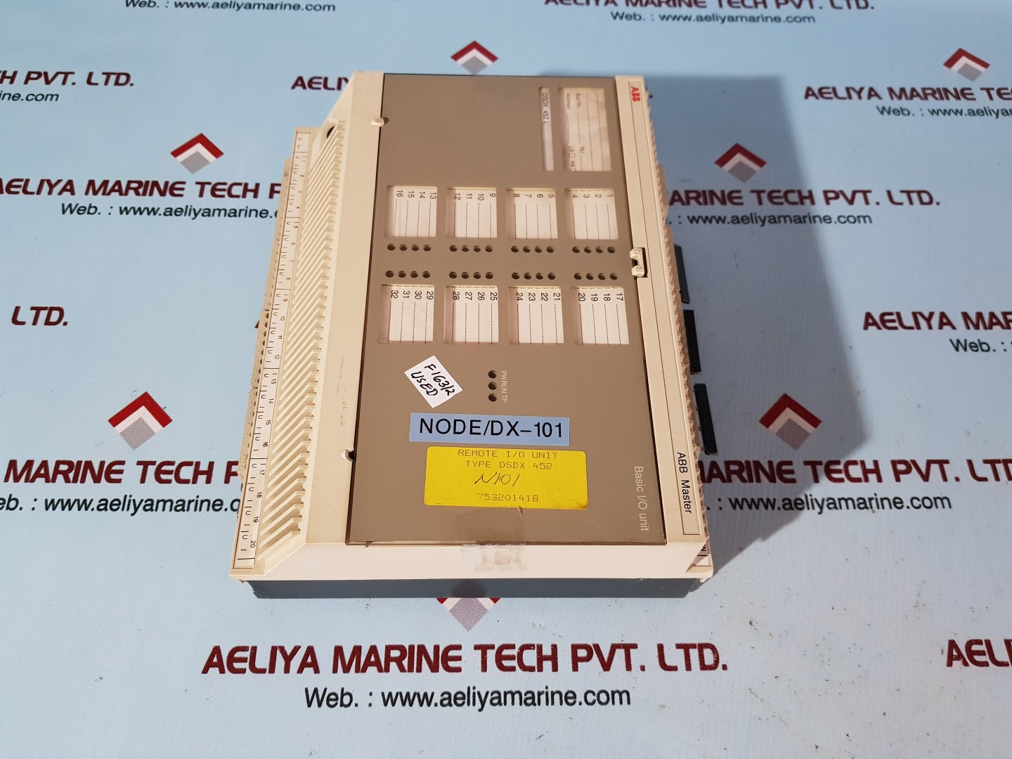Abb dsdx 452 remote i/o unit 5716075-u