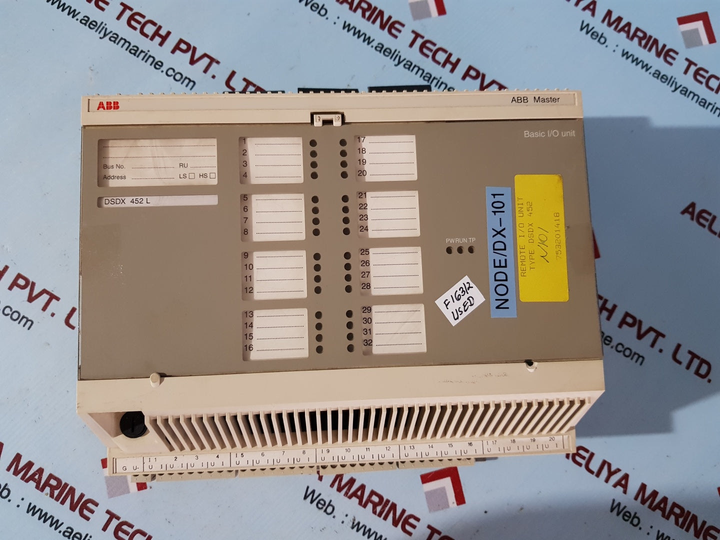 Abb dsdx 452 remote i/o unit 5716075-u