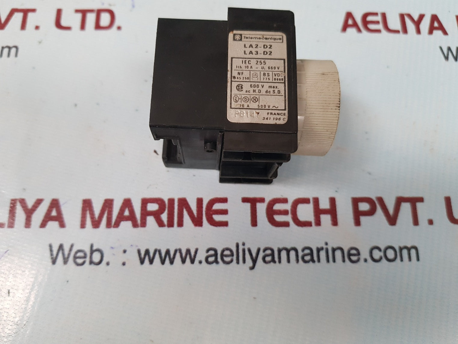 Telemecanique la2-d2/la3-d2 relay timer